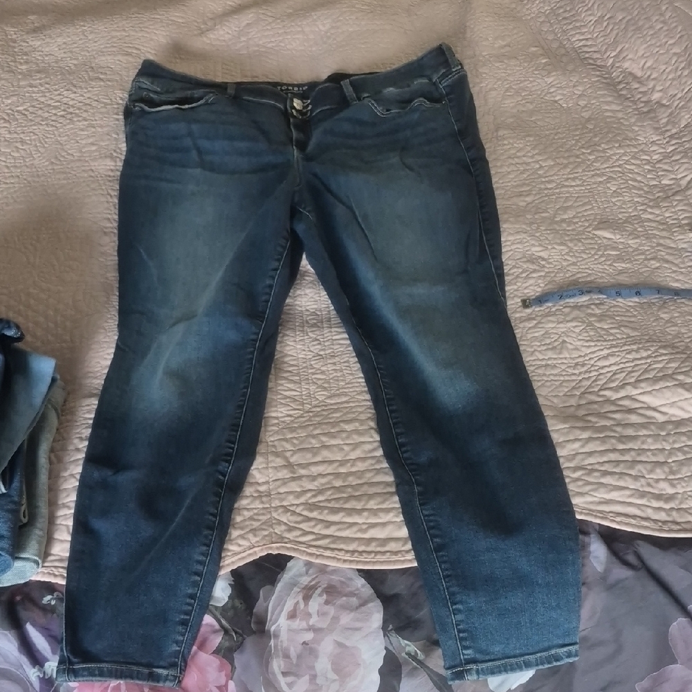 Torrid Dark Blue Jeggings